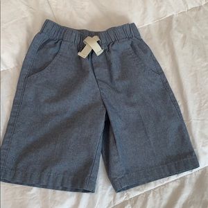 Boys Náutica Chambray Pull On Shorts 4T